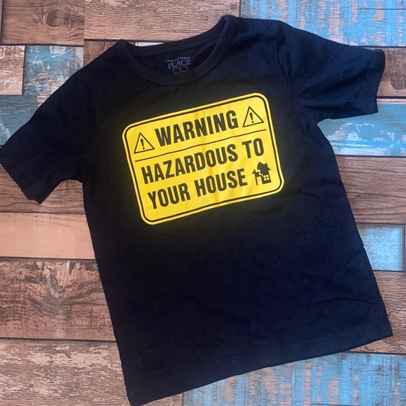 Children’s Place, “Hazard Tee”, Toddler Boys, EUC